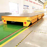 Electric flat car