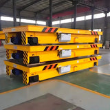 Electric flat car