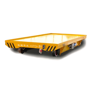 Electric flat car