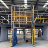 Electric freight elevator